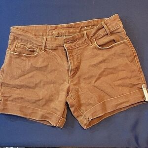 Chocolate brown shorts/Earl Jeans